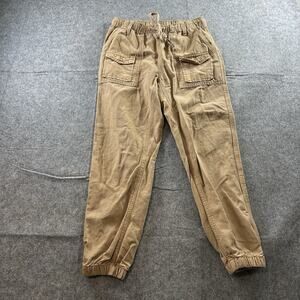 Aerie Pants Women’s XS Double Pocket Utility Jogger Tan Brown Stretch